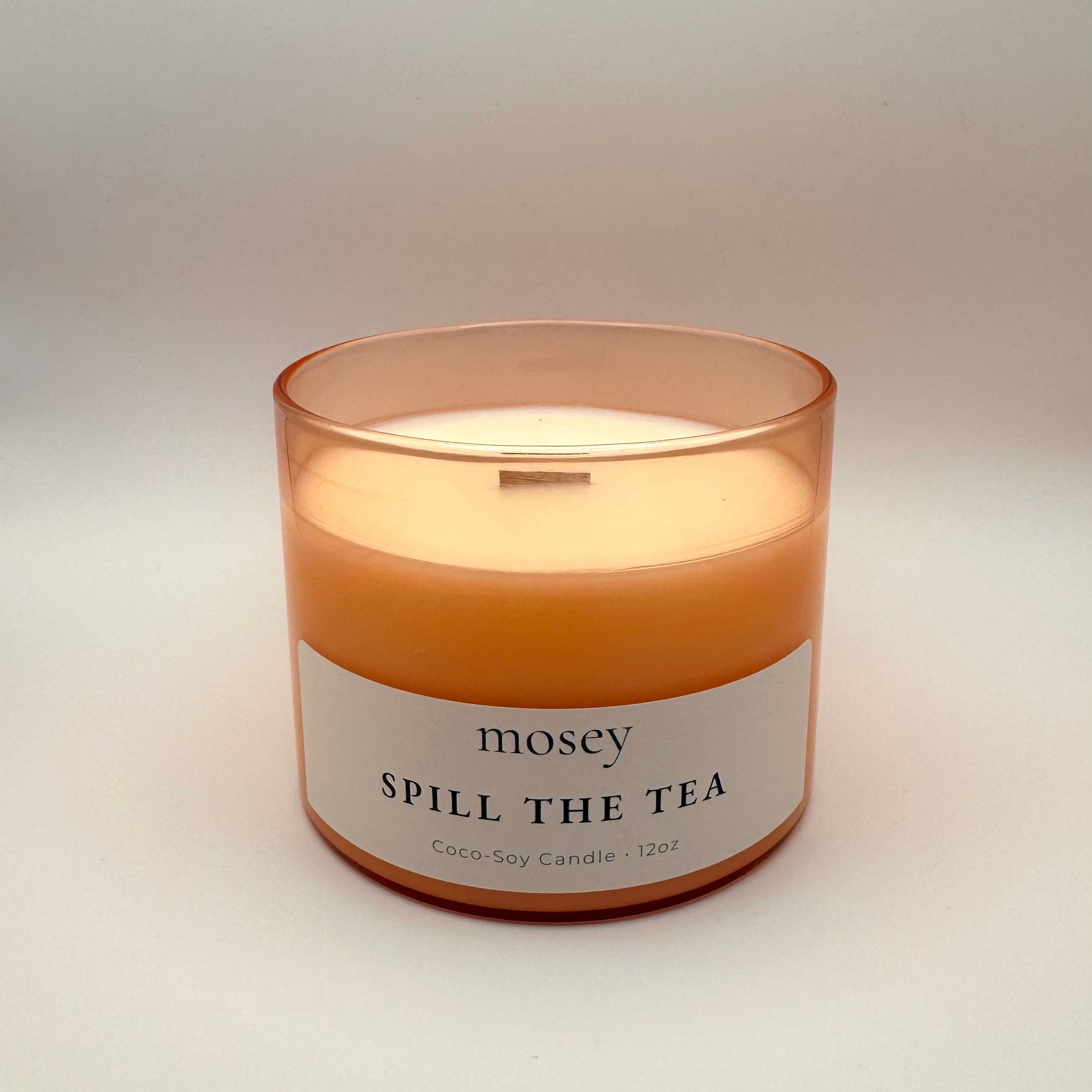 Spill The Tea 12oz Glass Candle