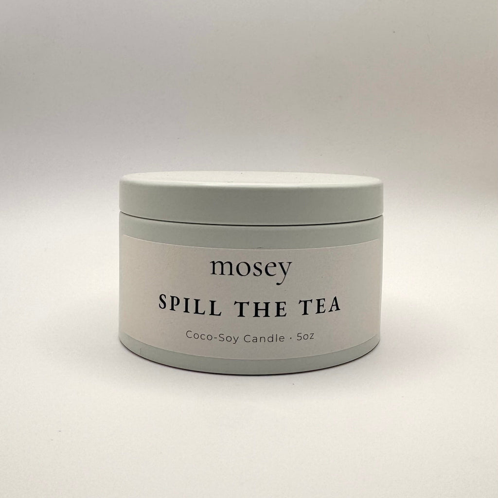 Spill The Tea 5oz Tin Candle